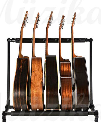 Beşli Gitar Standı Chroma ST15 - 5' li Gitar Sehpası