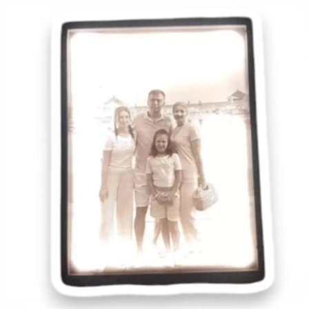 Lithophane LED Işıklı Kişiye Özel Fotoğraf Çerçevesi – Sevgililer Günü Hediyesi