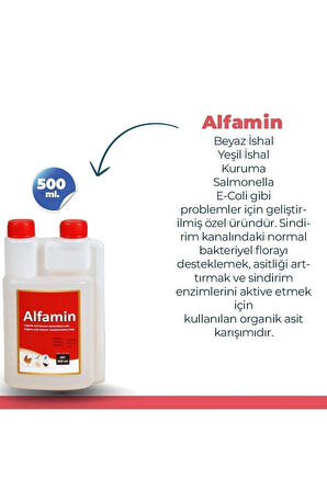 Munich Vet 2'li Kuş Seti Farmatom Vitamin (1 LT) Alfamin İshal (500 ML)