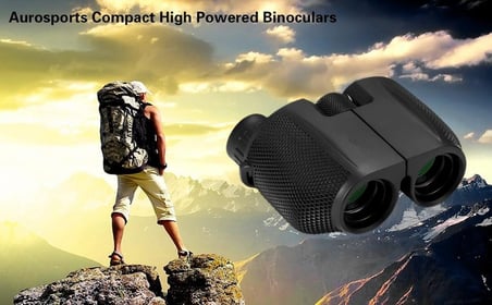 Premium Tatil Aleti Macera Gereci Binoculars 10x25 Dürbün Siyah
