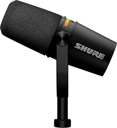 Shure MV7+ Siyah Podcast Mikrofonu - Türkiye Resmi Garantili