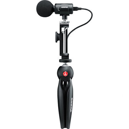 Shure MV88+ Telefon Kayıt Mikrofonu, Dijital Video Kit- Shure TR Garantili