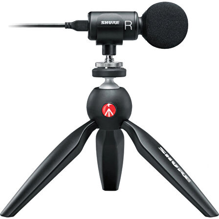 Shure MV88+ Telefon Kayıt Mikrofonu, Dijital Video Kit- Shure TR Garantili