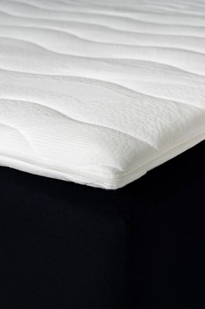 Topper Hybrid Dual Firmness Yatak Pedi- Çift Kişilik Sert & Soft Bir Arada - Yıkanabilir Kılıflı
