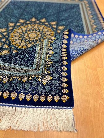 Yıldız Desenli Lüks 180 x120 CM İpek Halı