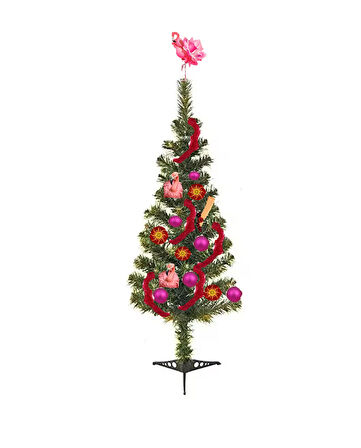 Flamenko Konsept 120 CM Yılbaşı Ağacı Seti