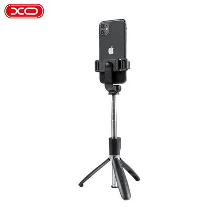 Premium Cep Tutucu Stand Aparat Taşınabilir Stant SS08 Bluetooth Kumandalı Tripod Selfie Çubuğu