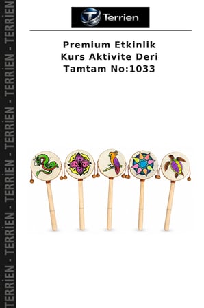 Premium Etkinlik Kurs Aktivite Deri Tamtam No:1033