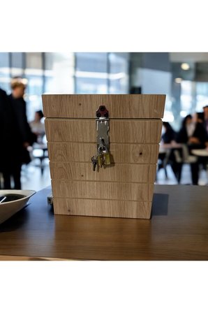 Ahşap Bahşiş Kutusu, Kilitli Tipbox, Sandık Tipi Dilek, Öneri Veya Şikayet Kutusu, Dekoratif Kumbara