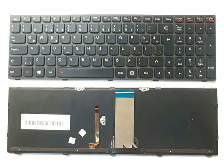 Lenovo Uyumlu Z50-70 E50-70 G50-80 Laptop Klavyesi Tuş Takımı