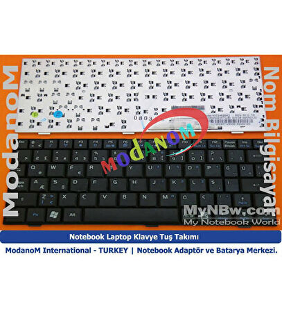 Asus  PC 700 901 2G 4G 8G 701 Asus v072462ak2 Laptop Klavye Tuş Takımı