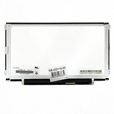11.6 slm 40 PIN YANDAN VİDALI N116BGE-EA2 Rev. C2 B116XTN02 N116BGE-L32 Rev. C1 Laptop Camı
