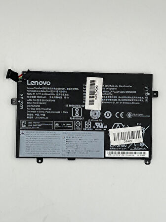 Lenovo Thinkpad  E470 E470C Uyumlu  Laptop Bataryası Pili