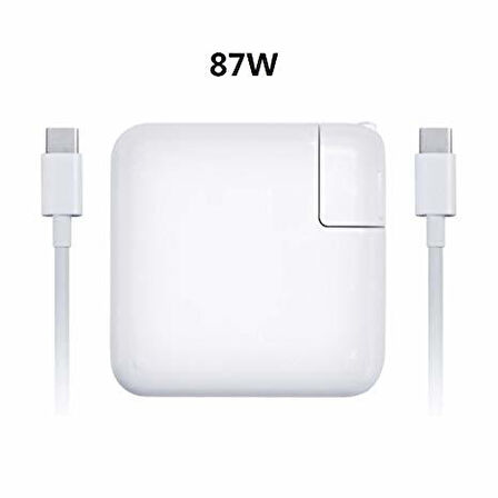 APPLE Uyumlu 20.2V 4.3A or 9V 3A or 5.2V 2.4A USB type C Adaptör şarj