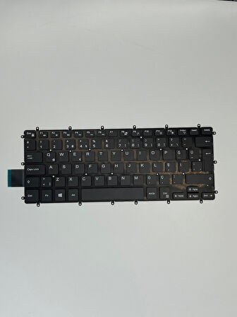 Dell Uyumlu P78g001 7466 Klavye Tuş Takımı Siyah Türkçe Led'li