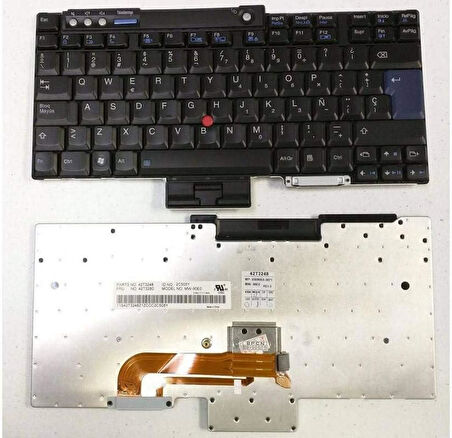 Lenovo Thinkpad UYUMLU T400 T60 T61 R61 Z61 R400 T500 R500 klavye