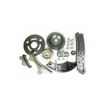 Eksantrik Zincir Kiti 8 Parça – Opel Astra J / Astra K / Mokka / Insignia / Zafira B / Meriva – 1.6 CDTI (B16DTH Motor) Uyumlu
