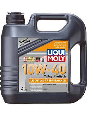 LIQUI MOLY Leichtlauf Performance 10W-40 4 Litre Motor Yağı