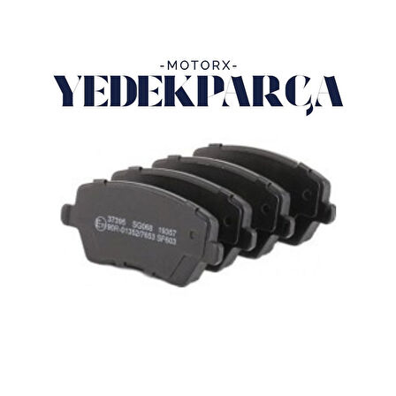 Fren Balatası Ön Fişli – Volkswagen Transporter T5 (2003–) ve Transporter T6 (2015–) Uyumlu