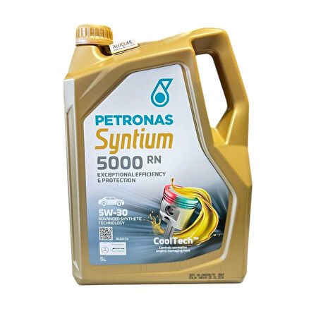 Petronas Syntium 5000 RN Exceptional Efficiency & Protection 5W-30 5Lt