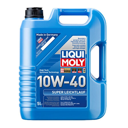 Yarı Sentetik Düşük Sürtünmeli MOTOR YAĞI 10W-40 - 5 Litre