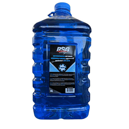 BSG Kışlık Cam Suyu 5 LT Antifrizli [-22°]