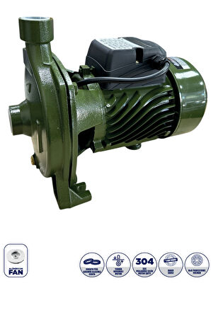 Alman Tasarımı 1.5 Hp - 1.0 Kw Elektrikli Otomatik Set Bahçe Ev Pompası Su Pompası CPM158