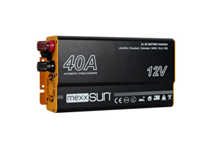 Mexxsun - İnges  12 volt 40 amper AC - DC Akü şarj cihazı - redresör