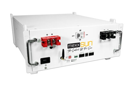 Mexxsun - İnges 48 Volt 100 Amper Lityum Akü - 4.8 kWh LifePo4 batarya