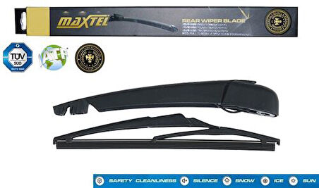 Maxtel 12604329 Arka Silecek Kolu ve Süpürgesi Renault Megane II 2002 2008 230mm 