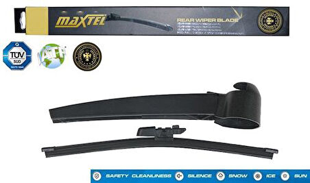 Maxtel 12606267 Arka Silecek Kolu ve Süpürgesi Volkswagen Scirocco 2008› 250mm 