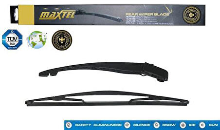 Maxtel 12607275 Arka Silecek Kolu ve Süpürgesi Opel Corsa C 2000 2009 Combo 03 08 410mm 1273391