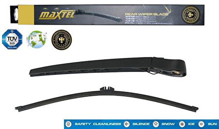 Maxtel 12609270 Arka Silecek Kolu ve Süpürgesi BMW X5 E70 2006 2013 390mm 61627161028