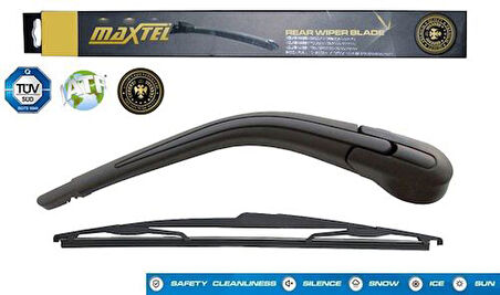 Maxtel 12611245 Arka Silecek Kolu ve Süpürgesi Peugeot Expert Çift Kapı 2007› 350mm 6422.41