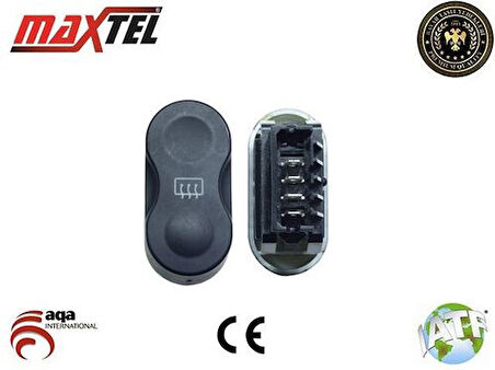 Maxtel 16404145 Arka Cam Isıtma Anahtarı Logan 6001546145