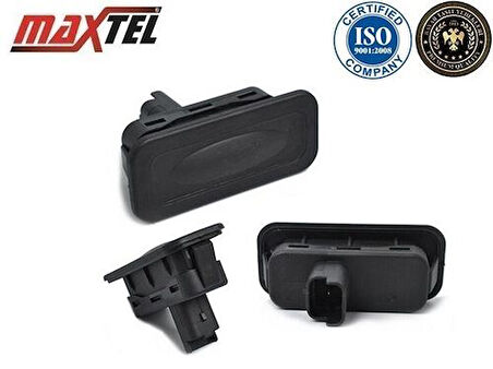 Maxtel 17004256 Bagaj Açma Anahtarı Renault Clio III (05-15) -Megane II (02-08) -Megane III (08-) -Scenic II (03-) 8200076256