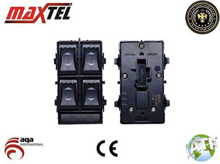 Maxtel 18202033 Cam Açma Kumanda Anahtarı Mondeo III 00-07 Dörtlü 3S7T14A132BA