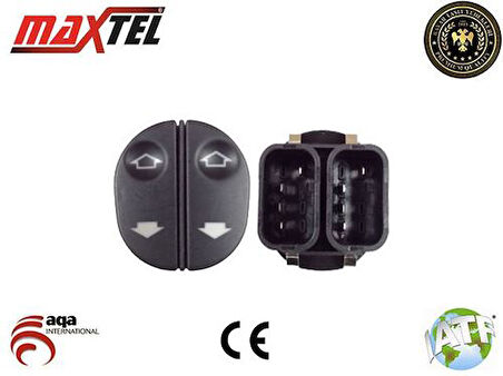 Maxtel 18202041 Cam Açma Kumanda Anahtarı Ön Sol Connect 02-Fiesta (01 08) Fusion 04- Ford Ka Street (96 08) 96FG14529BC