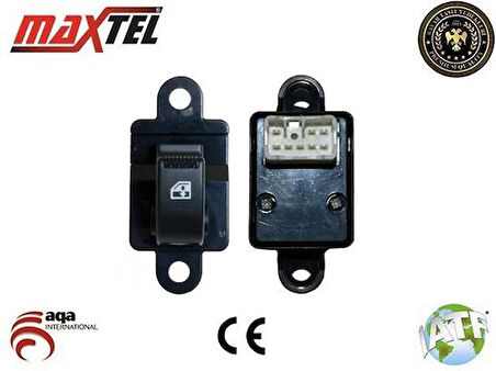 Maxtel 18203030 Cam Kaldırma Anahtarı Sağ 8 Fişli Hyundai Atos 98-Getz 02-05 Kia Picanto 04- 