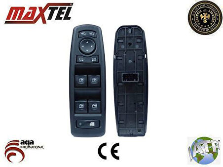 Maxtel 18204105 Cam Anahtarı Megane III Ön Sol 13 Fişli 254000006R