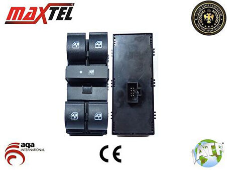 Maxtel 18205332 Cam Anahtarı Linea Ön Sol 8 Fişli Kasasız 735442332