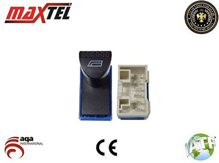 Maxtel 18205719 Cam Anahtarı Palio Albea Tekli Ön Sağ An0740 25177 98809719