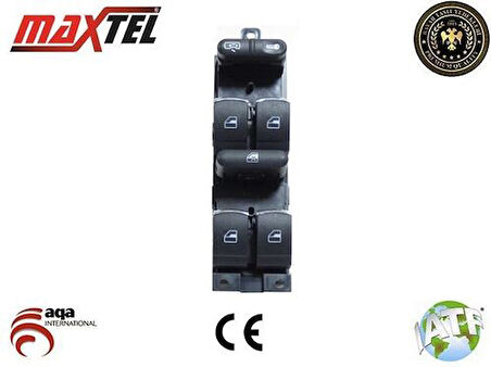 Maxtel 18206006 Cam Anahtarı Bora Golf IV Passat Ön Sol 13 Fişli 3B0959857