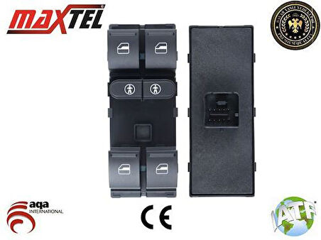 Maxtel 18206033 Cam Açma Kapama Anahtarı Sol Ön Touareg 06-9 7L6959857C