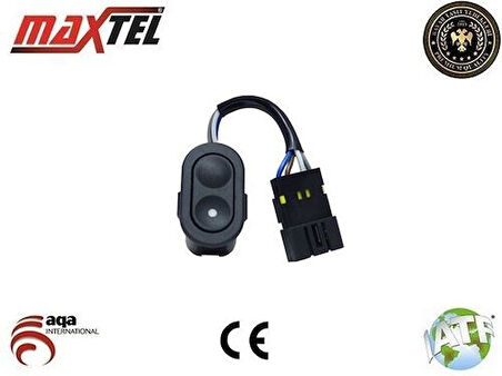 Maxtel 18207369 Cam Açma Anahtarı Arka Tekli Vectra B 90433369