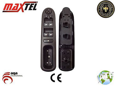 Maxtel 18211017 Cam Anahtarı P407 Ön Sol 25371 6554.ER