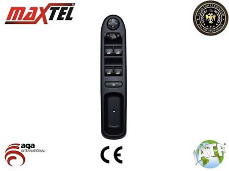 Maxtel 18211031 Cam Anahtarı 207 Ön Sol 18 Fişli 6554.QG