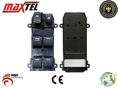 Maxtel 18212031 Cam Açma Kapama Anahtarı CRV 07 11 Sol Dörtlü 22 Pin 35750SWAK01