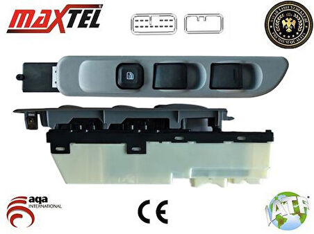 Maxtel 18214780 Cam Açma Düğmesi Sol Mitsubishi Fuso Canter Fe839 Fe859 07-24V MK387780