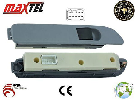 Maxtel 18214781 Cam Açma Düğmesi Sağ Mitsubishi Fuso Canter Fe839 Fe859 07-24V 8 Pın MK387781